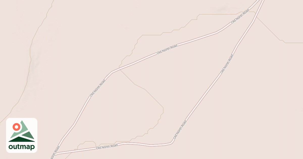 Map of OLD NORTH SPUR A