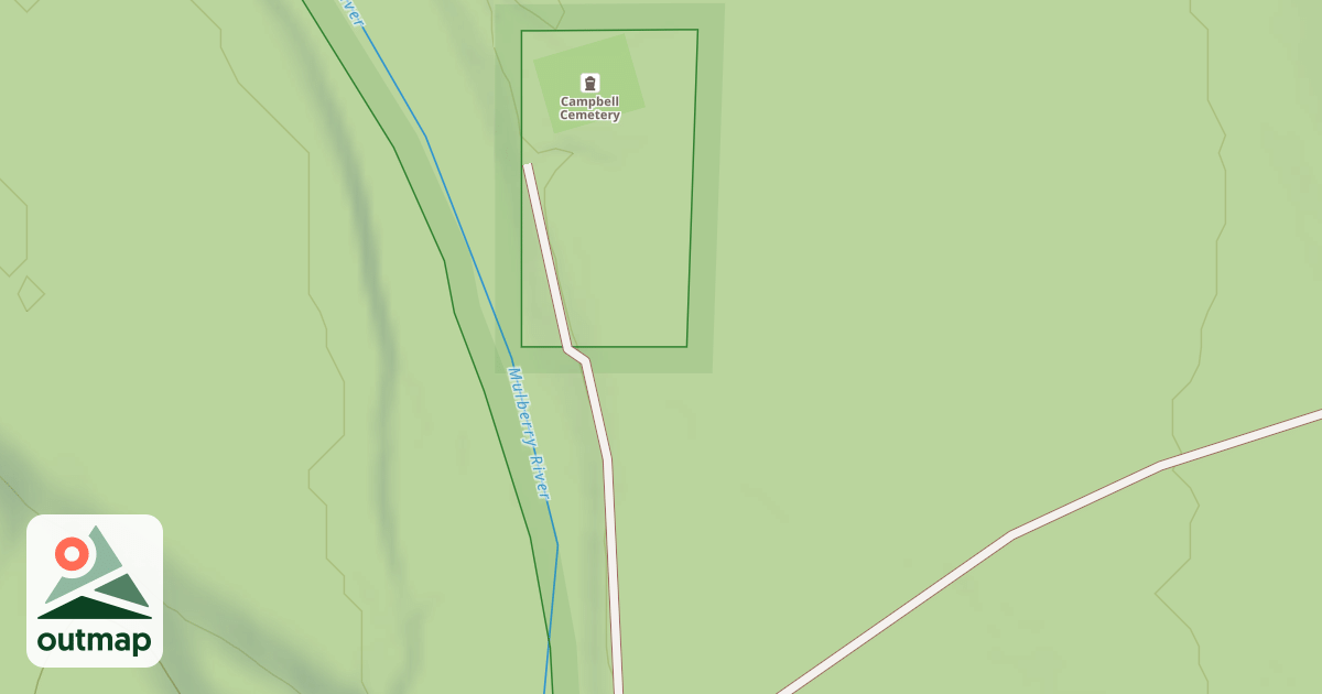 Map of CAMPBELL CEMETERY