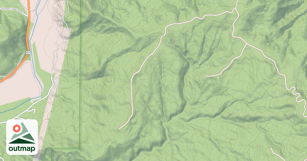 Map of USFS National Forest System Roads {BD2C822A-20C9-4109-A9CA-EAF51DA05BB5}
