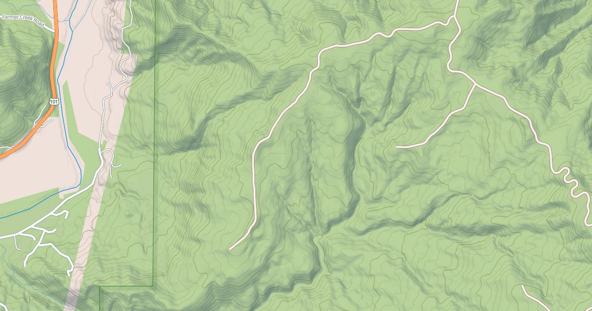 Map preview of USFS National Forest System Roads {BD2C822A-20C9-4109-A9CA-EAF51DA05BB5}