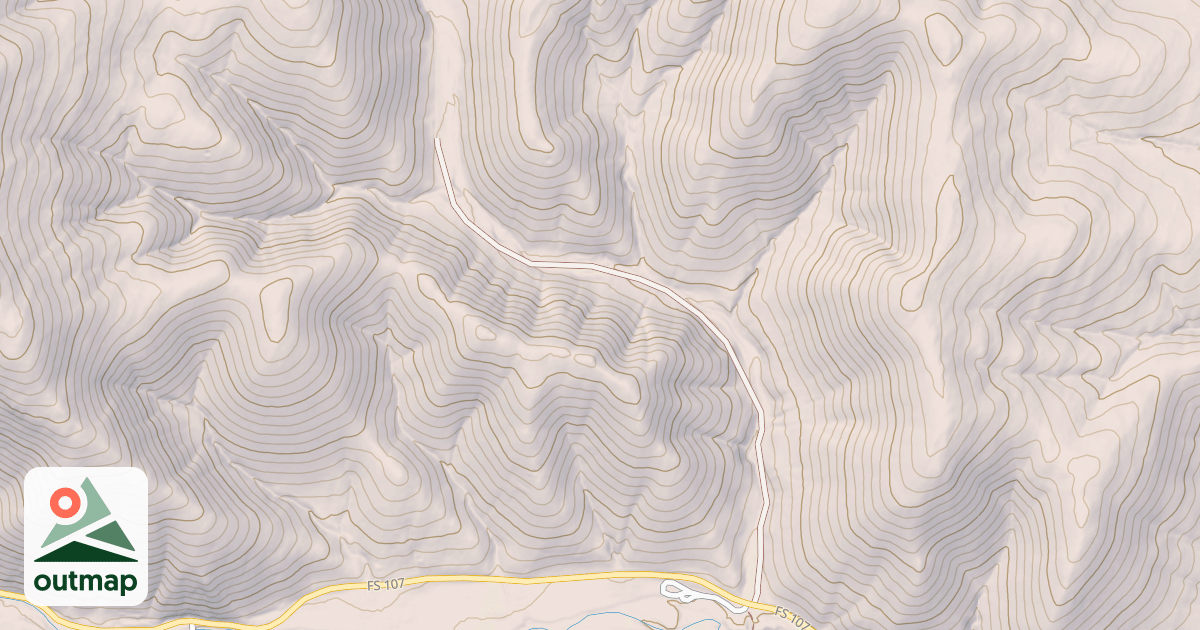 Map of USFS Motor Vehicle Use Map Roads {953759A3-77CB-4598-BB82-953B0EC2D12A}