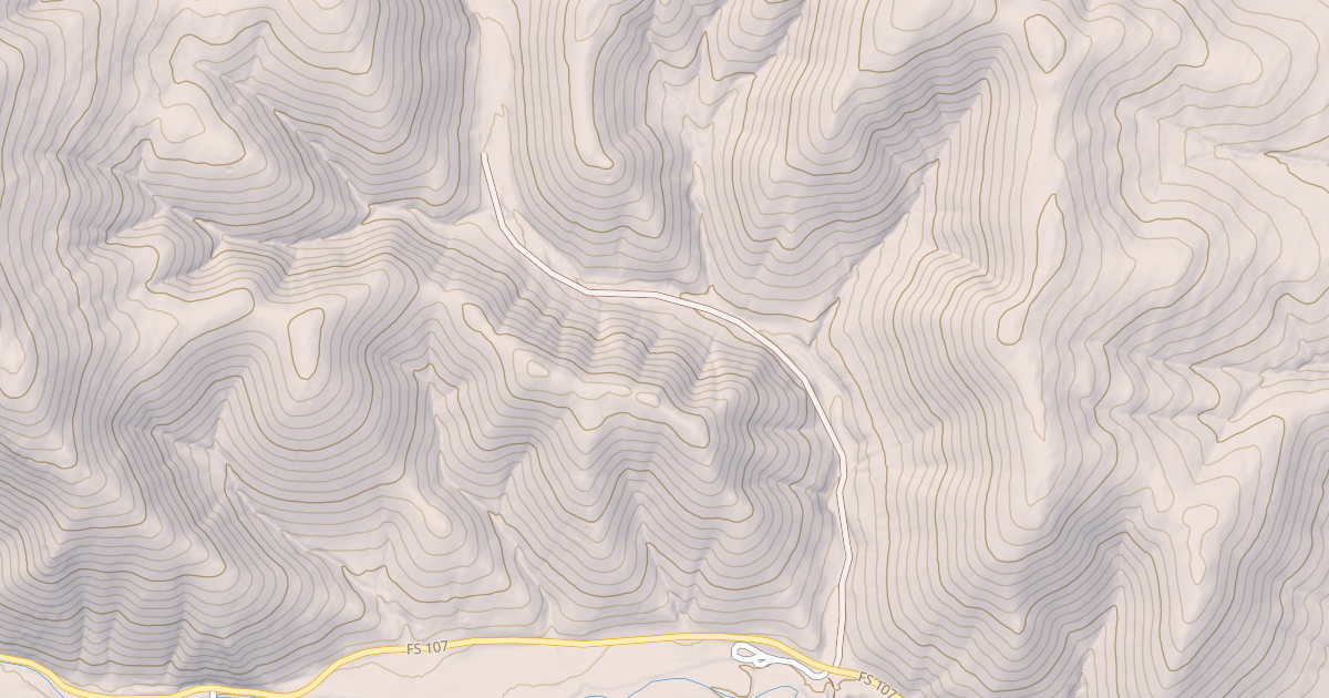 Map preview of USFS Motor Vehicle Use Map Roads {953759A3-77CB-4598-BB82-953B0EC2D12A}