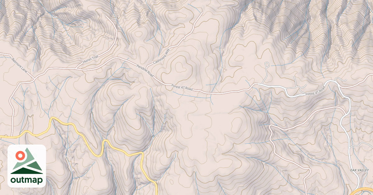 Map of PENDOLA SP
