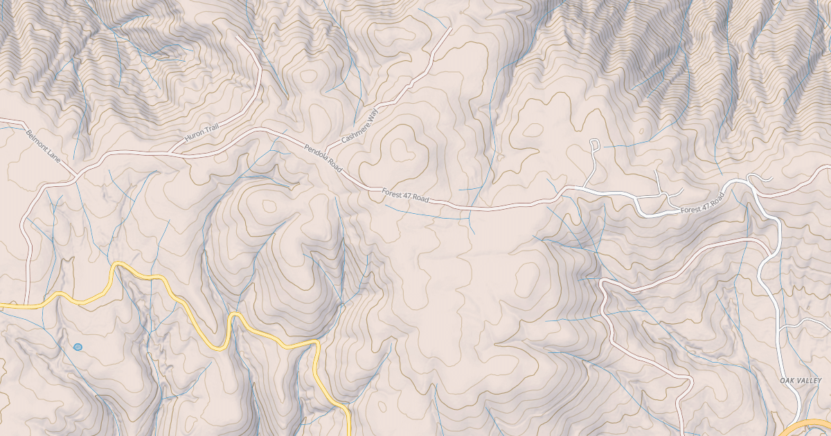 Map preview of PENDOLA SP