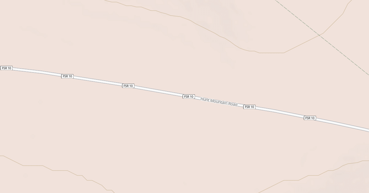 Map preview of HUNT MOUNTAIN