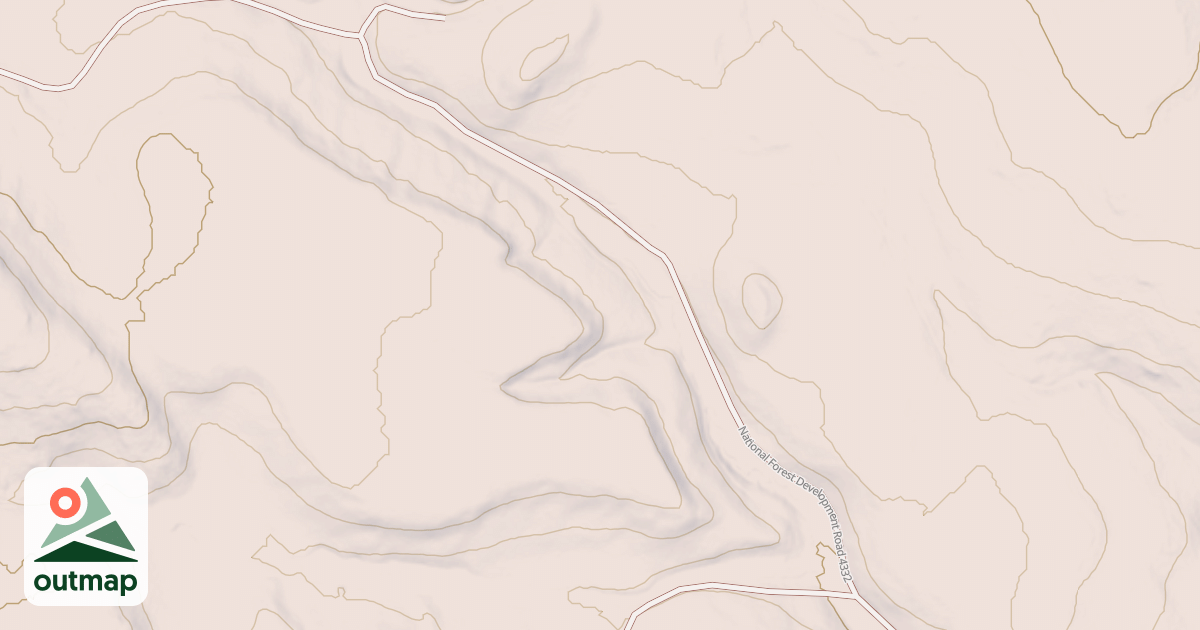 Map of BEAR CANYON MRS 0-1.85,7.9-8.5