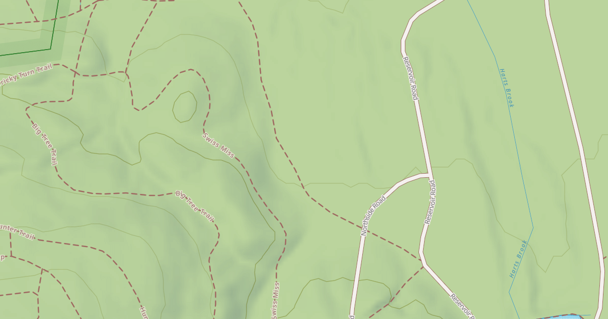 Map preview of Robert Frost Trail