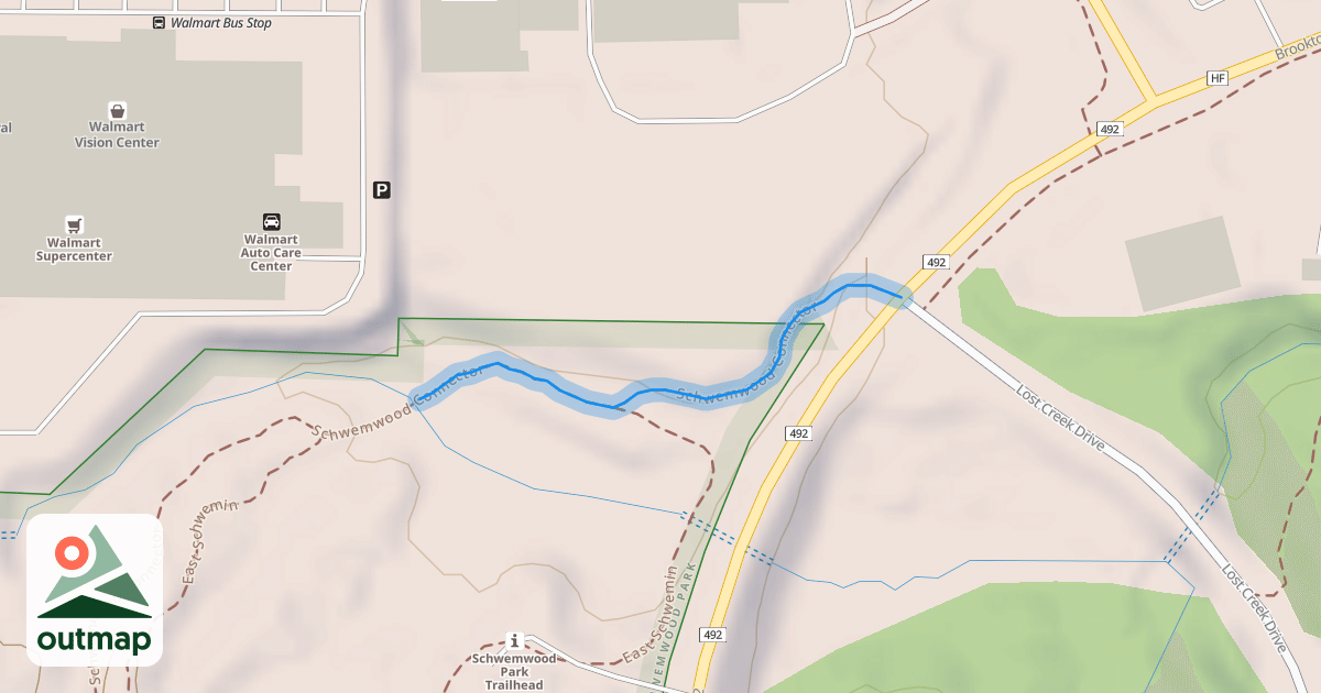 Map of Schwemwood Connector