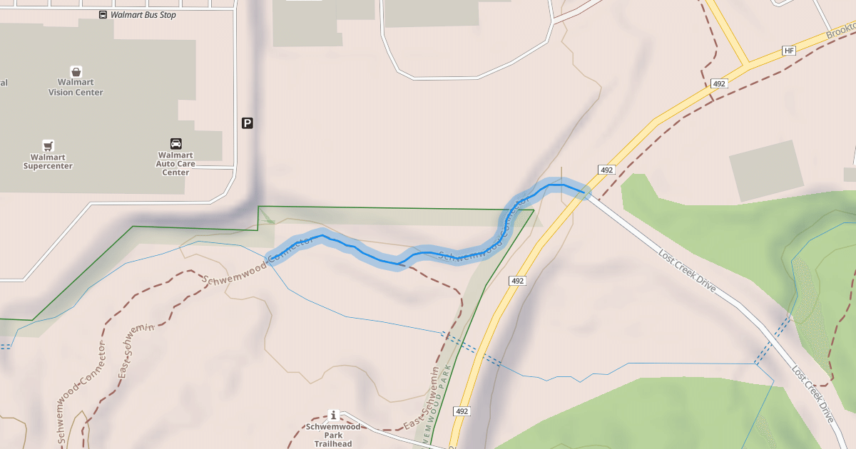 Map preview of Schwemwood Connector