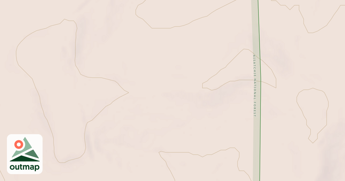 Map of USFS Motor Vehicle Use Map Roads {1304FE2F-1424-4D83-B51A-B829F577EC5F}