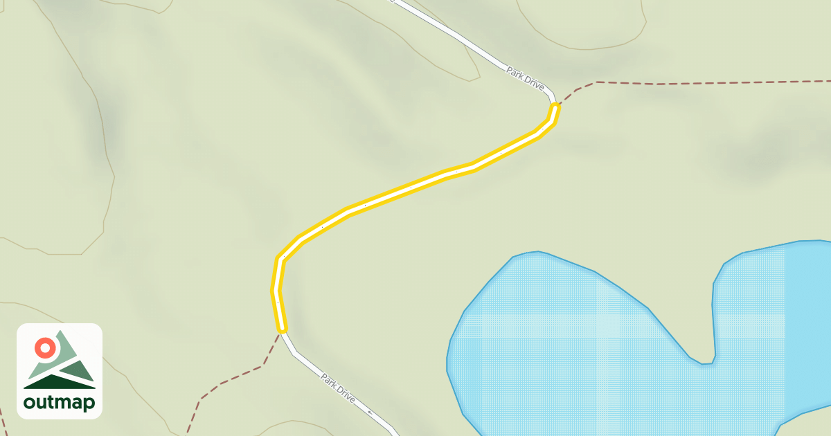 Map of Park Drive