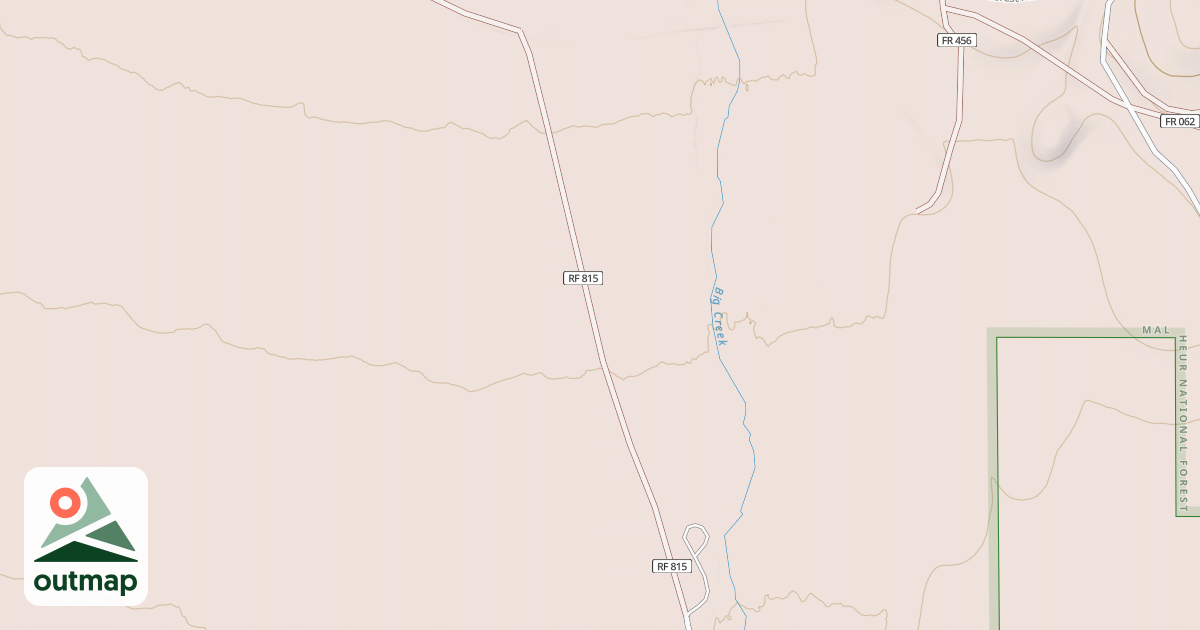 Map of MAJOR LOCAL BIG CK ACC MRS 0.5