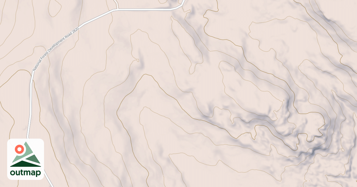 Map of USFS National Forest System Roads {39B851D4-F51E-40AF-828B-329F0421524D}
