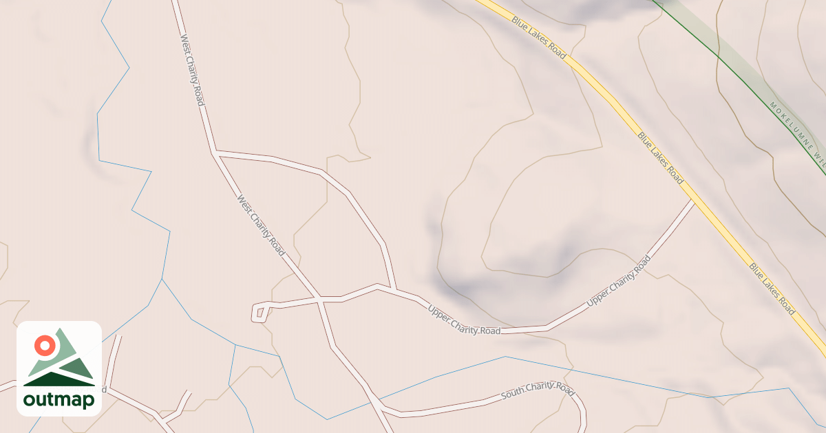 Map of CHARITY SPUR D
