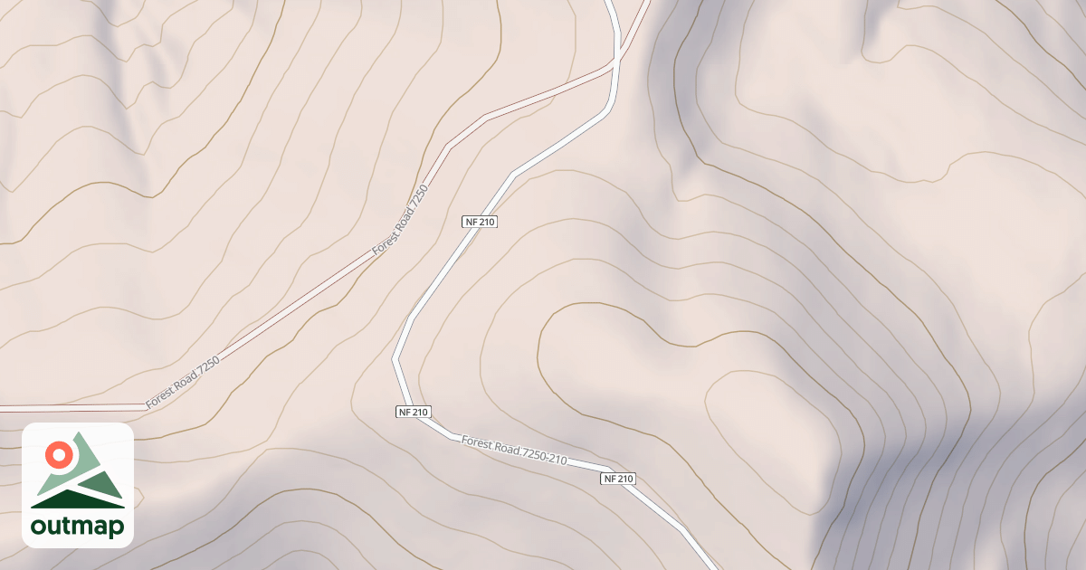 Map of DALLAS RIDGE TRAIL