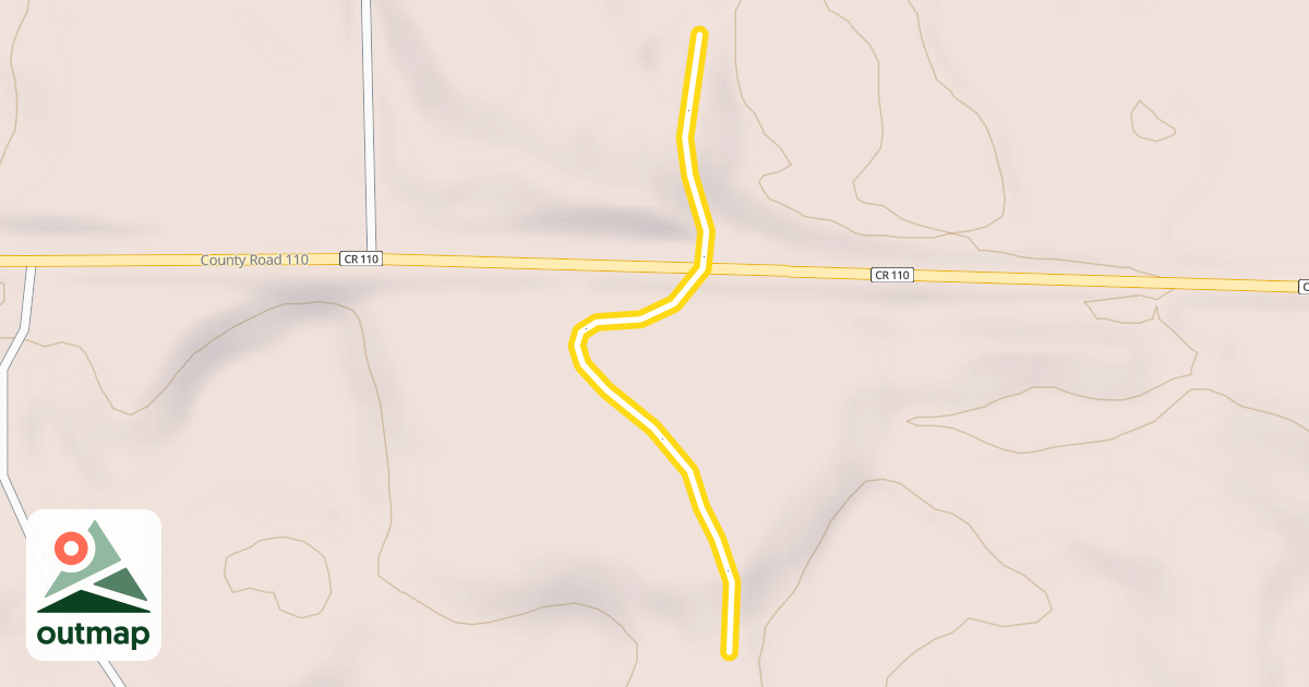 Map of North Loop Trail