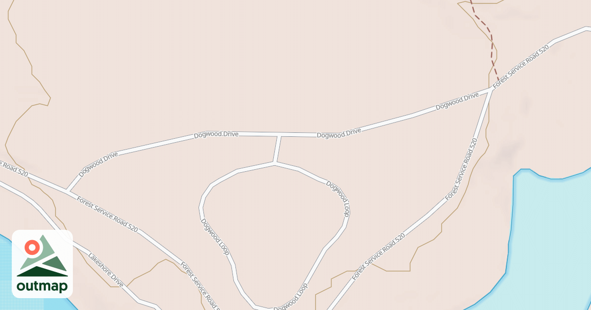 Map of DOGWOOD RD