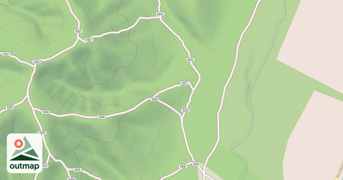 Map of USFS Motor Vehicle Use Map Trails 19343