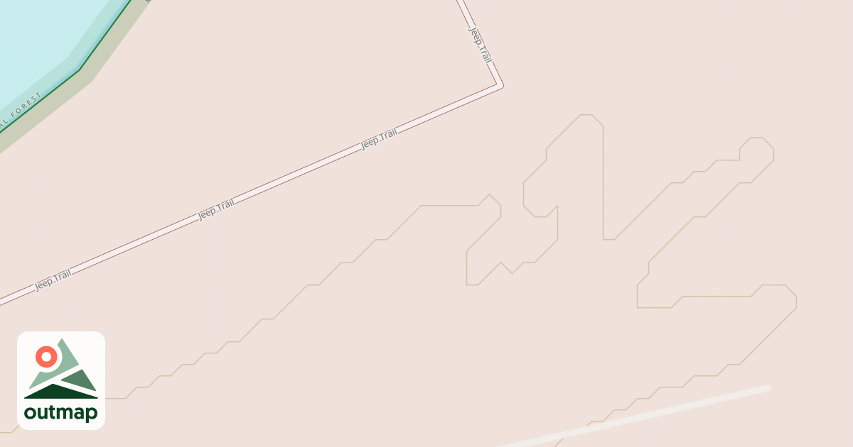 Map of Main Trail South Alternate | Shehaan Loop Trail