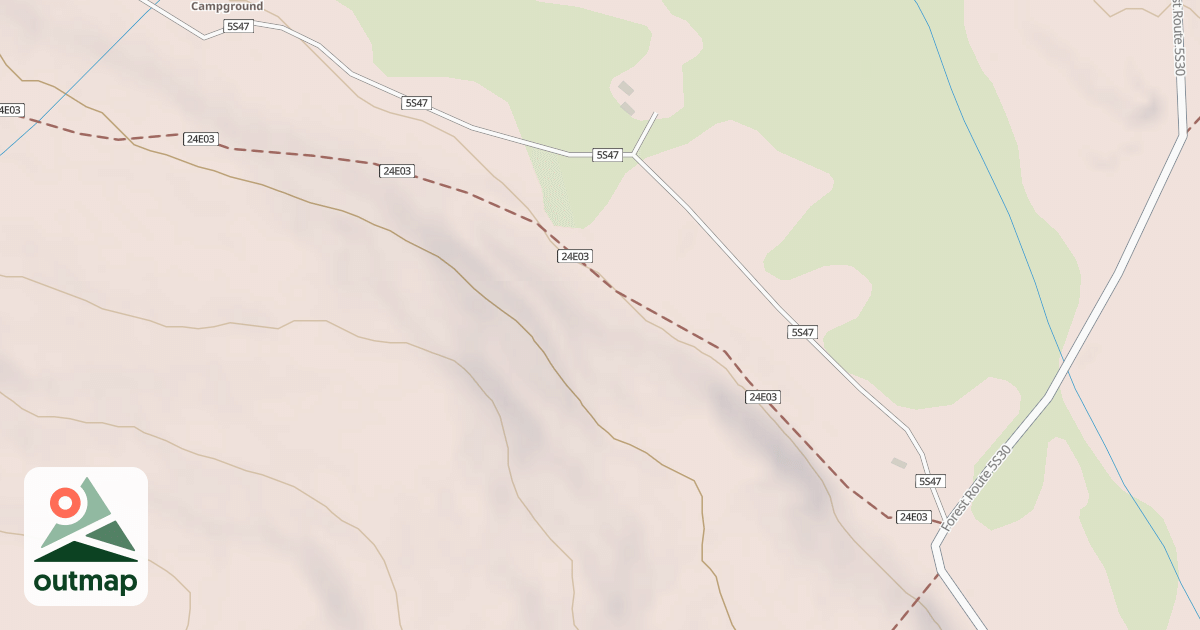 Map of CLOVER MEADOW STATION