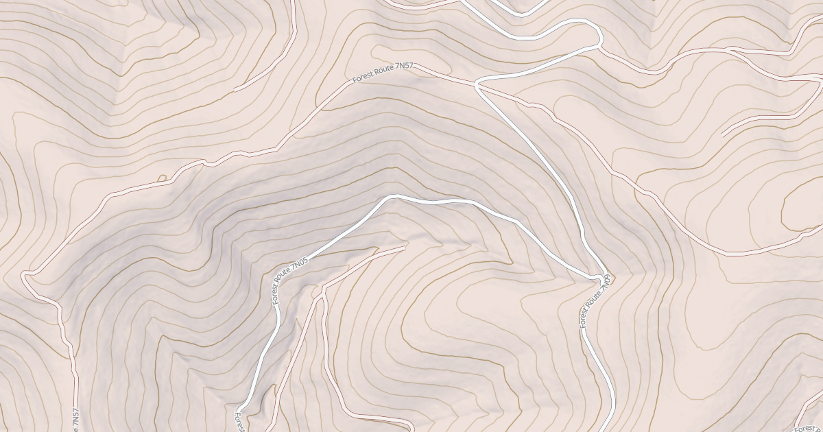 Map preview of USFS Motor Vehicle Use Map Roads {02AF0A1A-2F07-4DA8-8DEA-DB8F2B39FC5F}