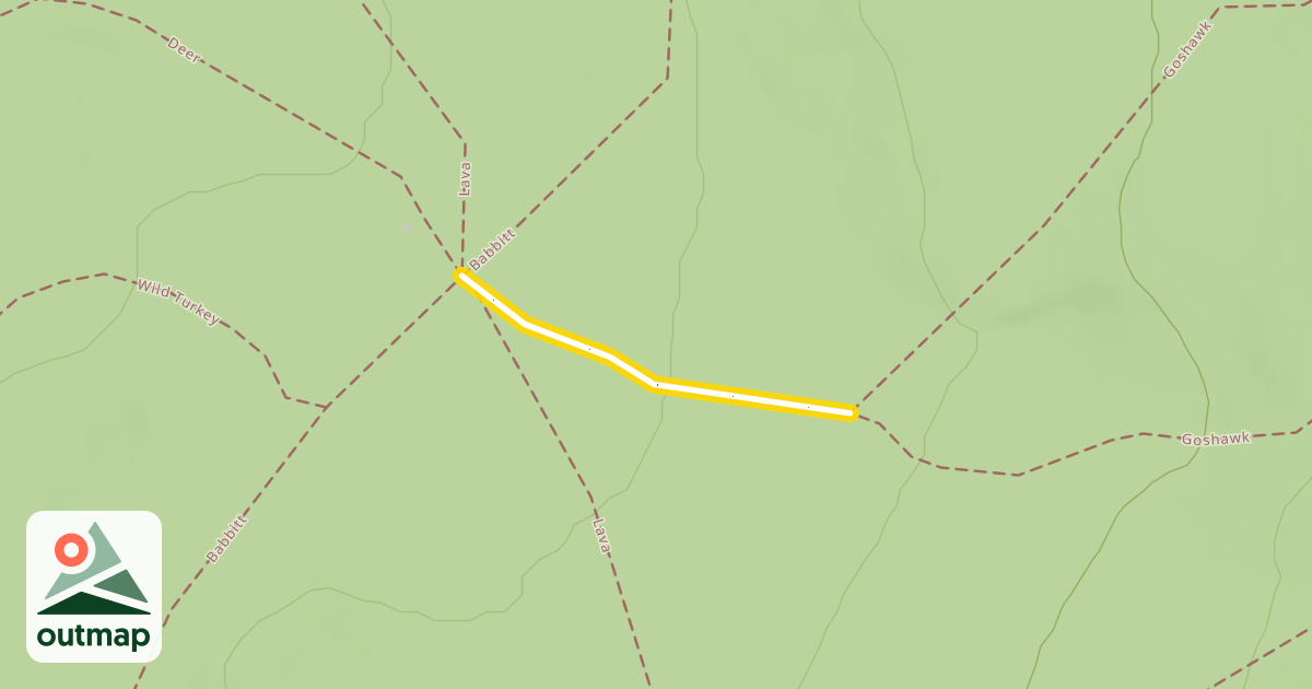 Map of Goshawk