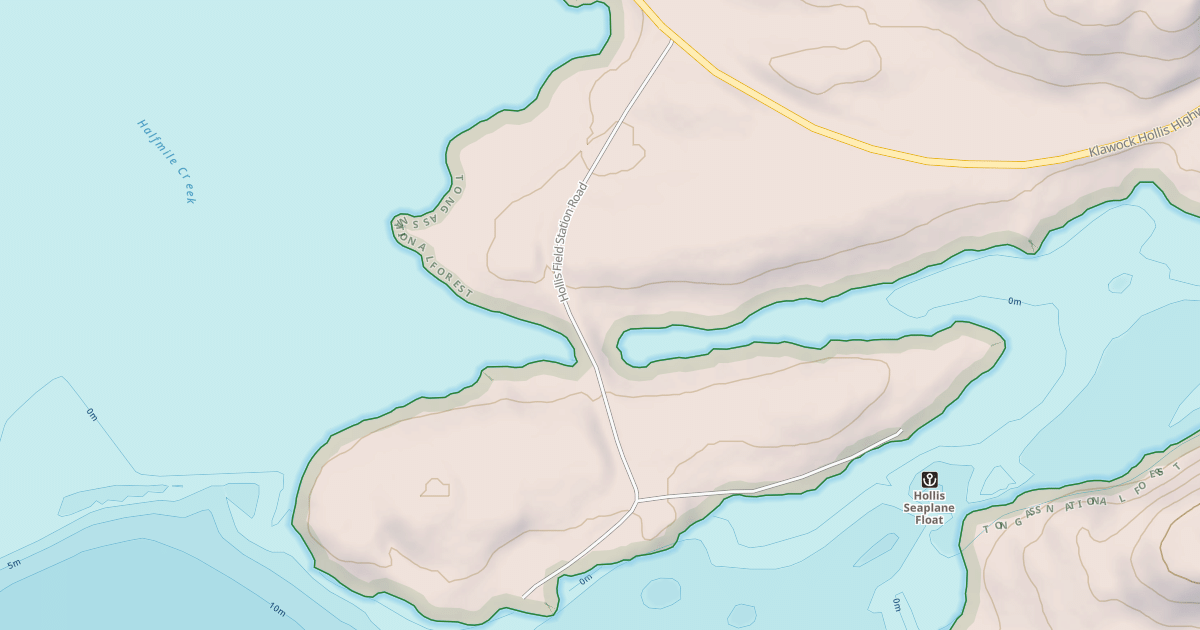 Map preview of HOLLIS FIELD STATION TTF