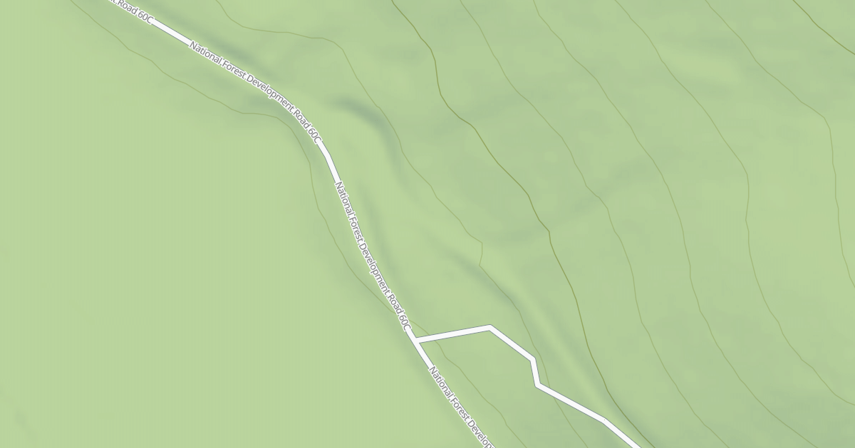 Map preview of CORDUROY CREEK