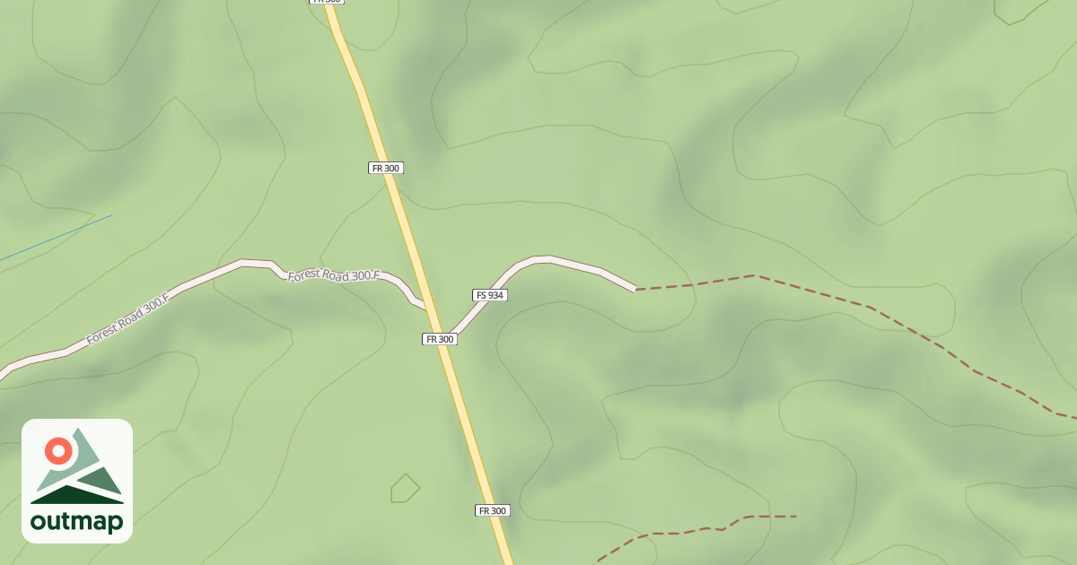 Map of 934