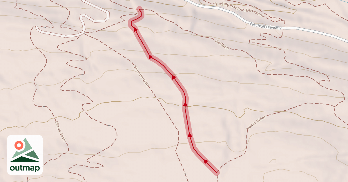 Map of Eh Horizon