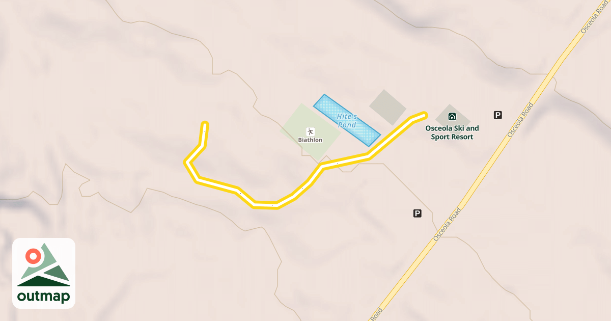Map of Grandparents' Getaway