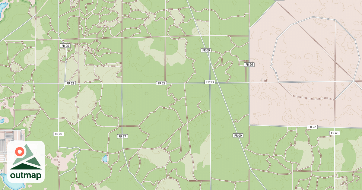 Map of Centennial Trail