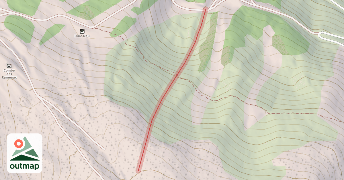 Map of Lagopède