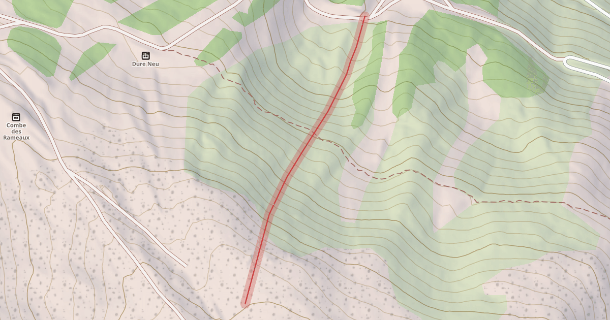 Map preview of Lagopède