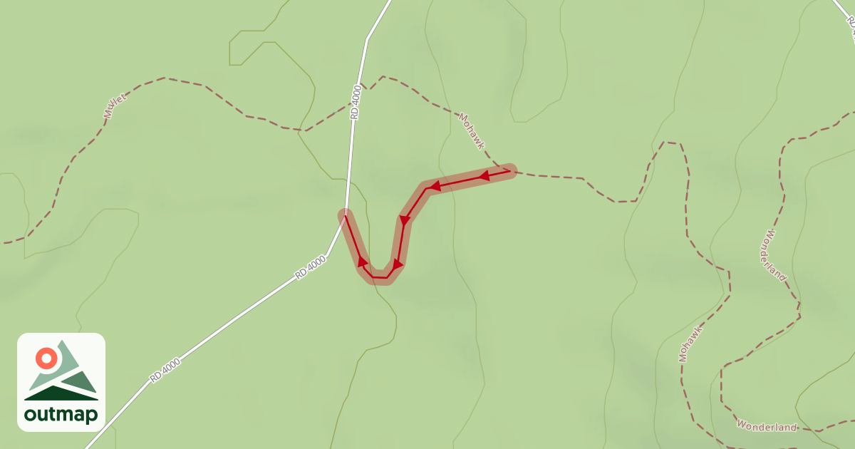 Map of Mohawk Pro Line