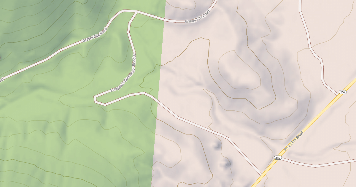 Map preview of PROSPECTS CONNECTOR RO A