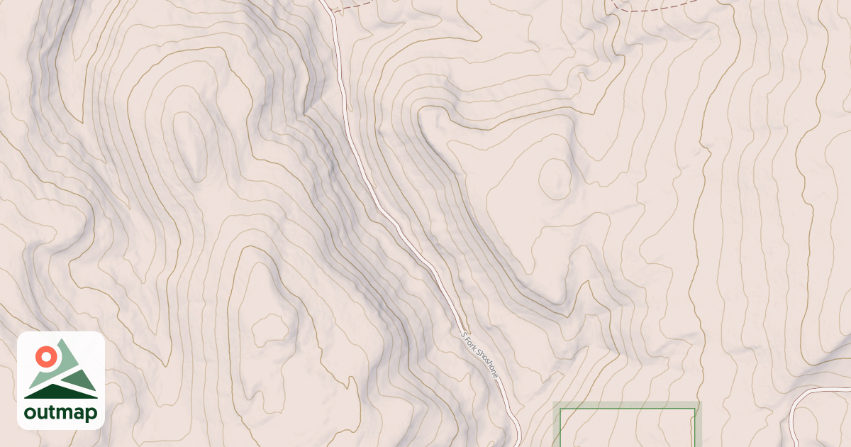 Map of Wagonwheel Springs Loop