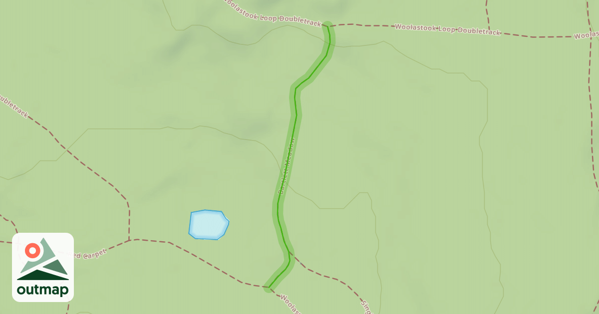 Map of Bartlett Meadow