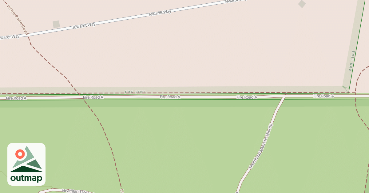 Map of Correllus Bike Path
