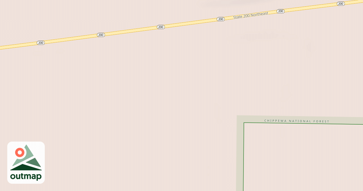 Map of MN 200 SPUR 2584