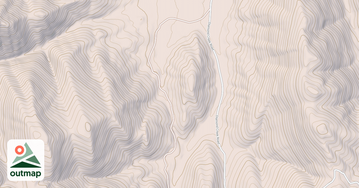 Map of STEWART FLAT