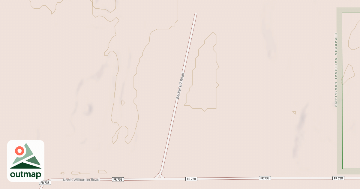 Map of BECKER E-2