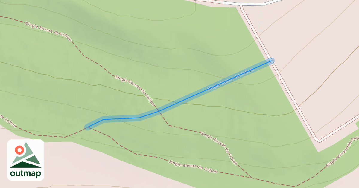 Map of Single Envers de Frillon