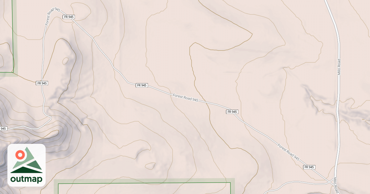 Map of USFS National Forest System Roads {C0E844D9-2754-47A2-BFE1-76744A5A3AB8}