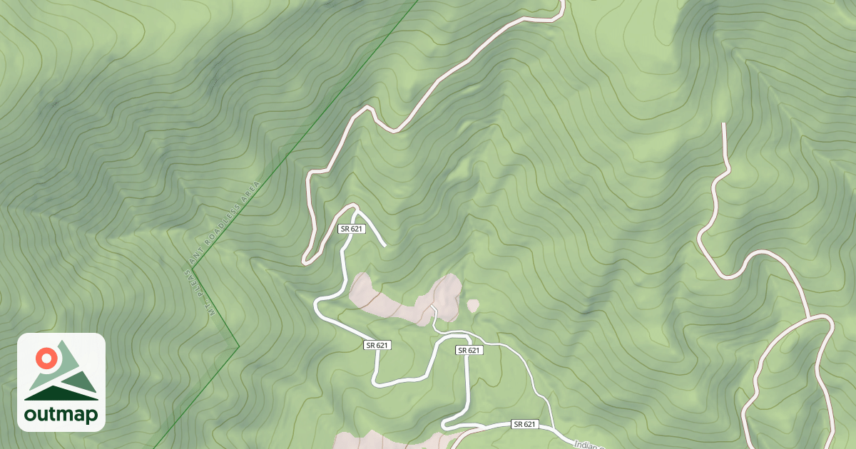 Map of COON BRIDGE