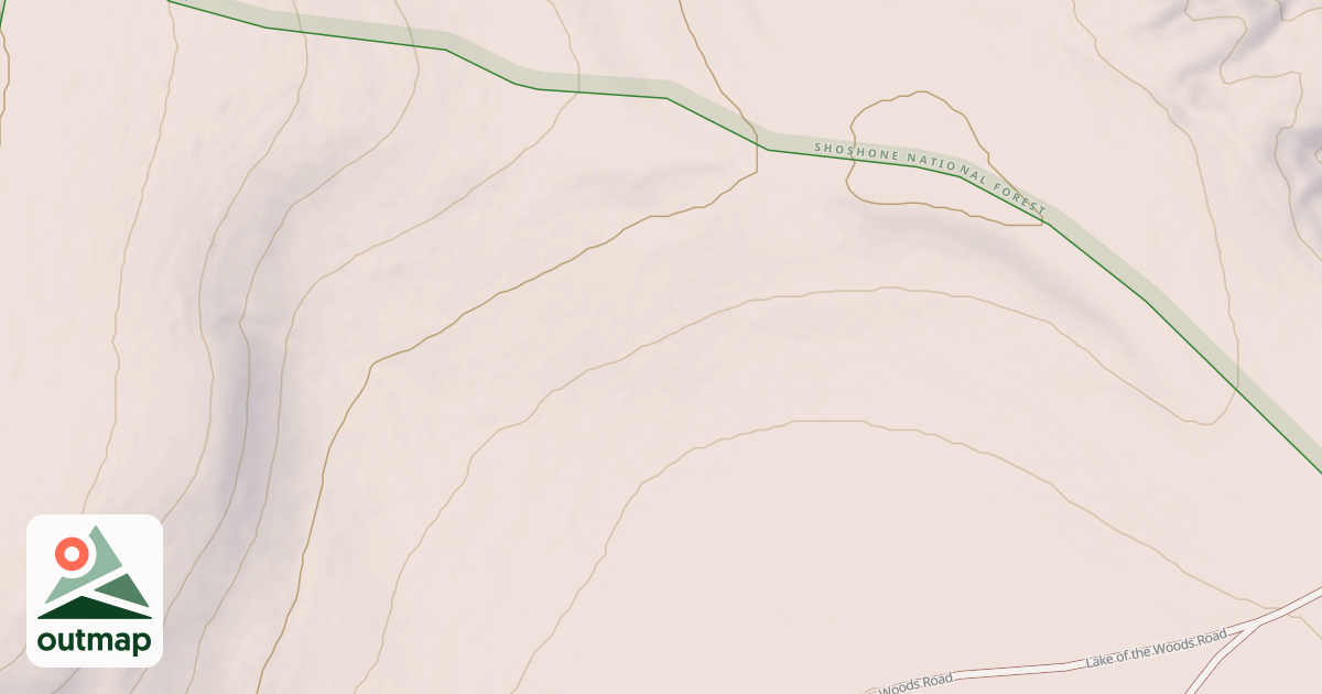 Map of 698-LAKE OF THE WOODS NORTH