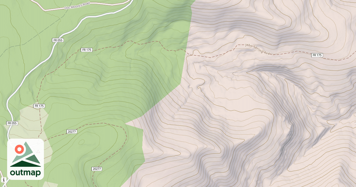Map of JEBO SPRING 4X4