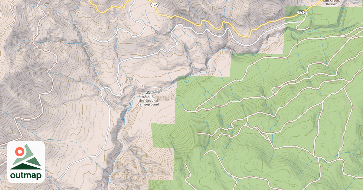 Map of BIG BEND