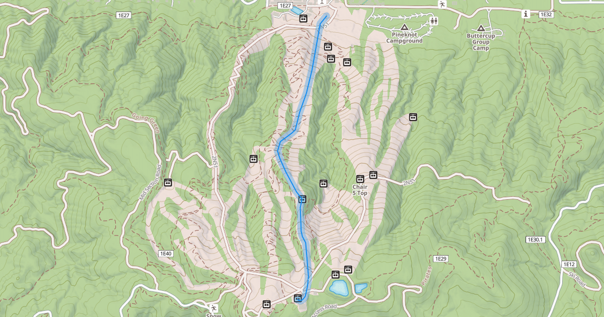 Map preview of Miracle Mile