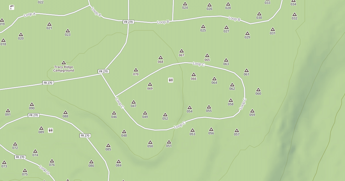 Map preview of TRACY RUN - C
